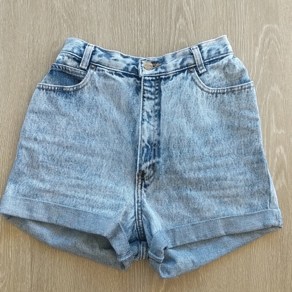 Vintage Pants - Vintage Palmettos High-Waisted Jean Shorts